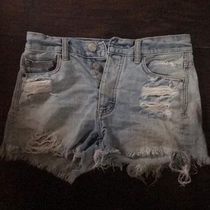 American eagle jean shorts